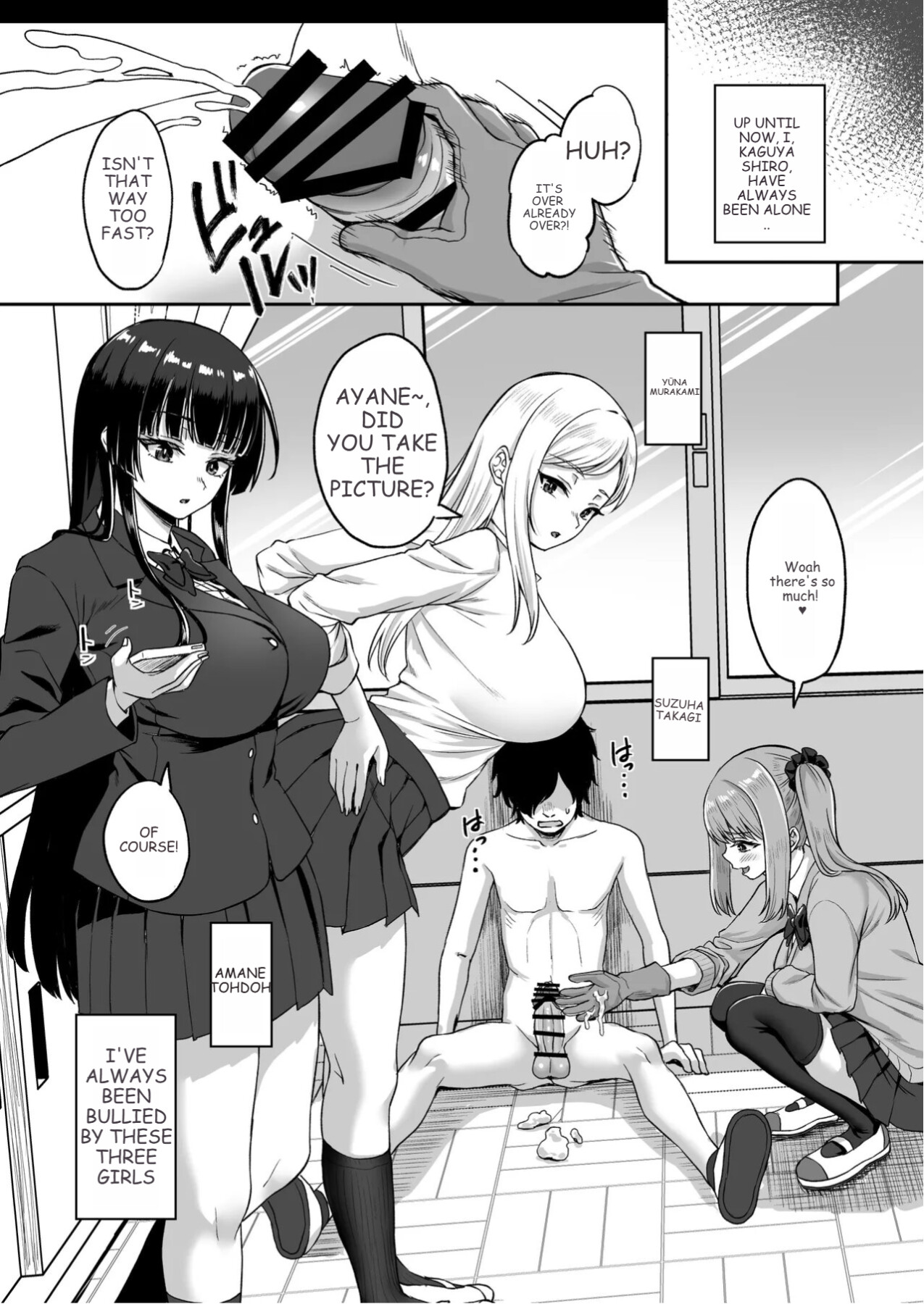 Hentai Manga Comic-After Gaining the Power to Stop Time, I Took Revenge on All of Them-Read-8
